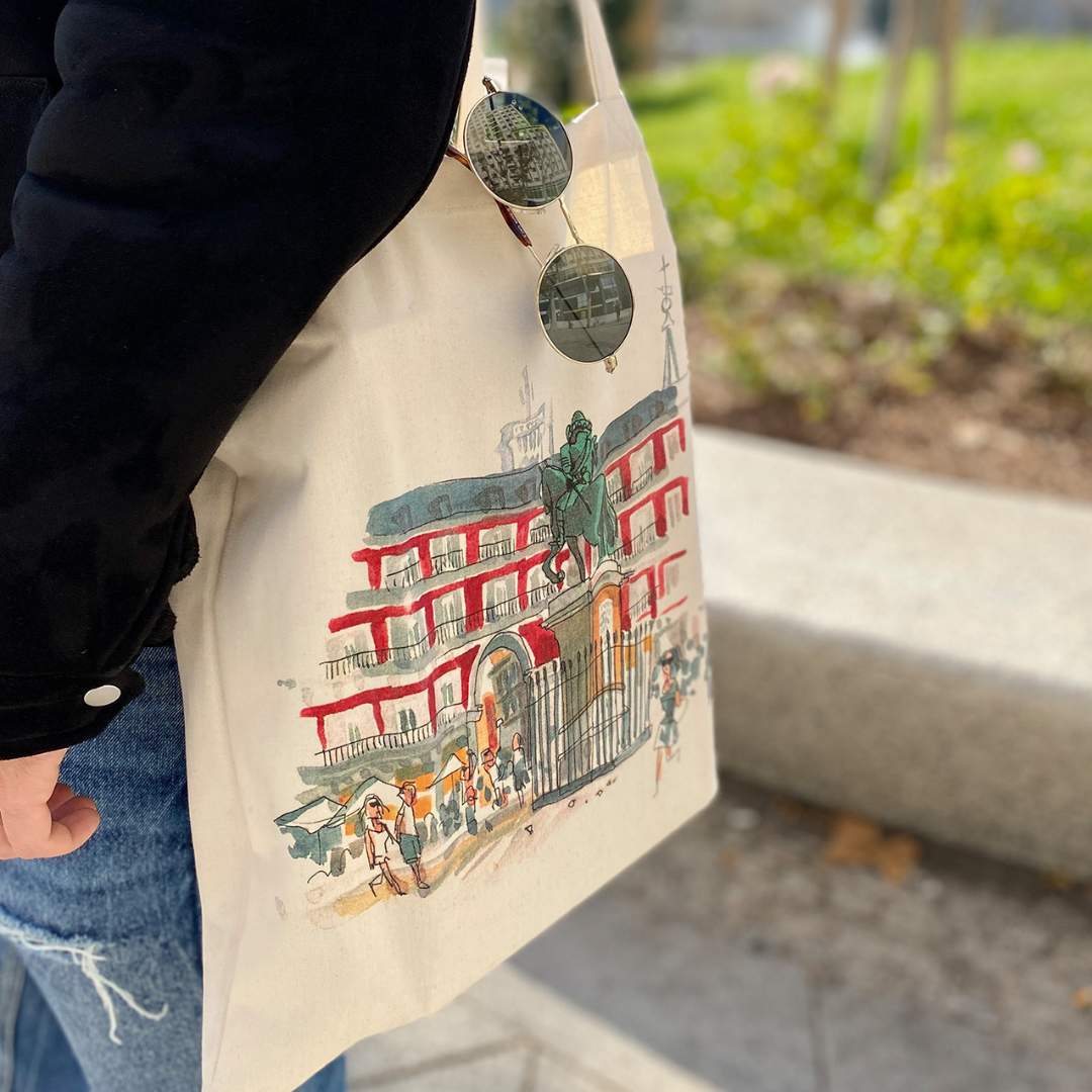 Tote bag Plaza Mayor de Madrid